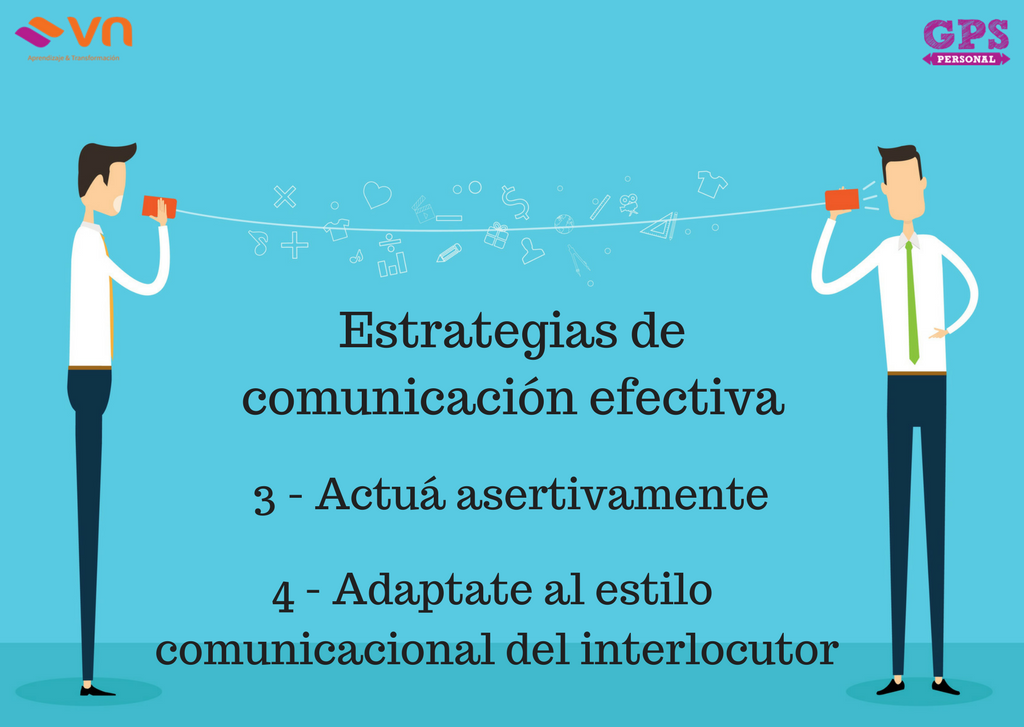 ESTRATEGIAS PARA COMUNICARTE MEJOR: Actuá Asertivamente Y Adaptate Al ...